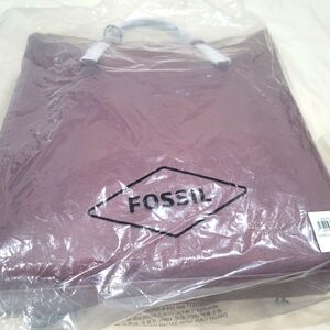 Fossil Camilla Convertible Backpack Purse Bag Dark Brown Leather